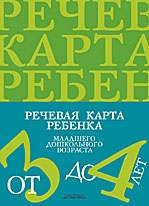 Речевая карта ребенка младшего дошкольного возраста с общим недоразвитием речи от 3 до 4 лет (Нищева Н.В.)