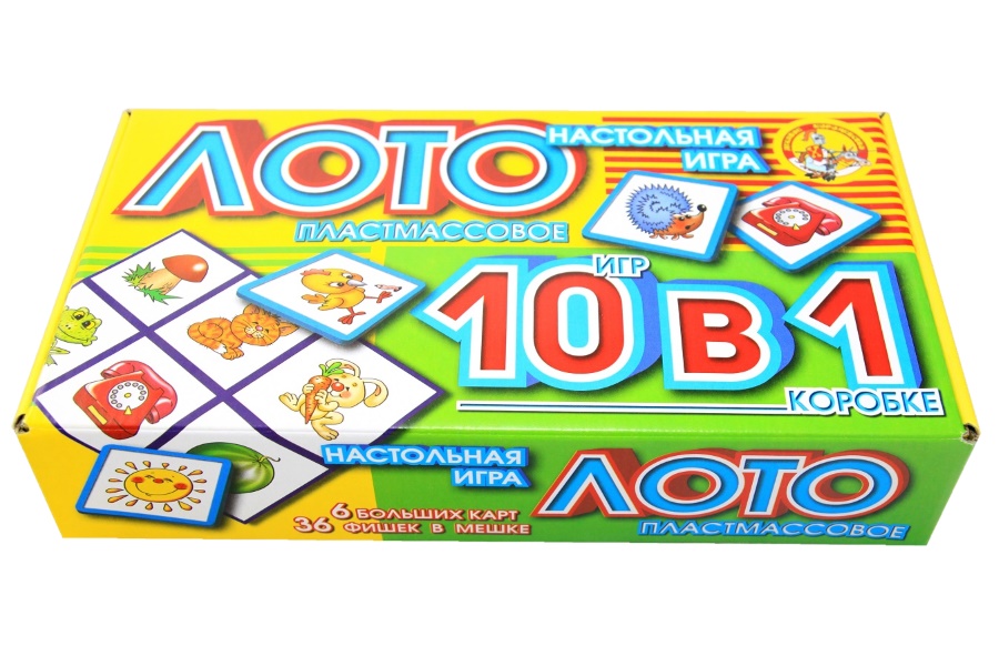 Лото пластмассовое 