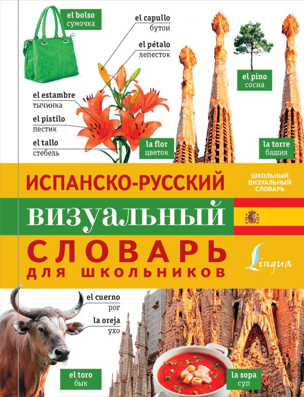 Испанско-русский визуальный словарь для школьников (165х125)