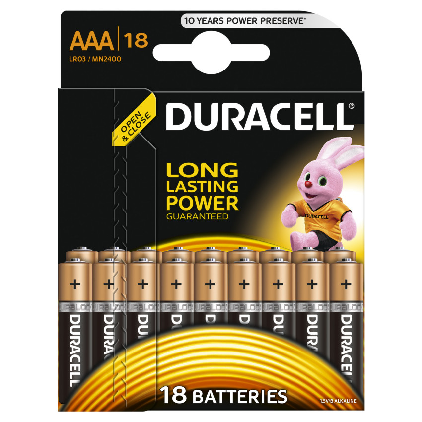 Батарейка ААА/LR03 (мизинчиковая) DURACELL® 