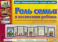 Умные ширмочки. Роль семьи в воспитании ребенка. Информационный стенд для ДОУ