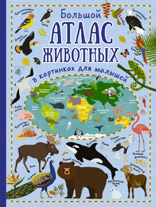 Большой атлас животных в картинках для малышей (Дорошенко М.А.)