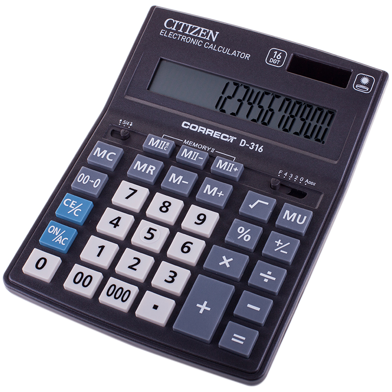 Калькулятор настольный CITIZEN 